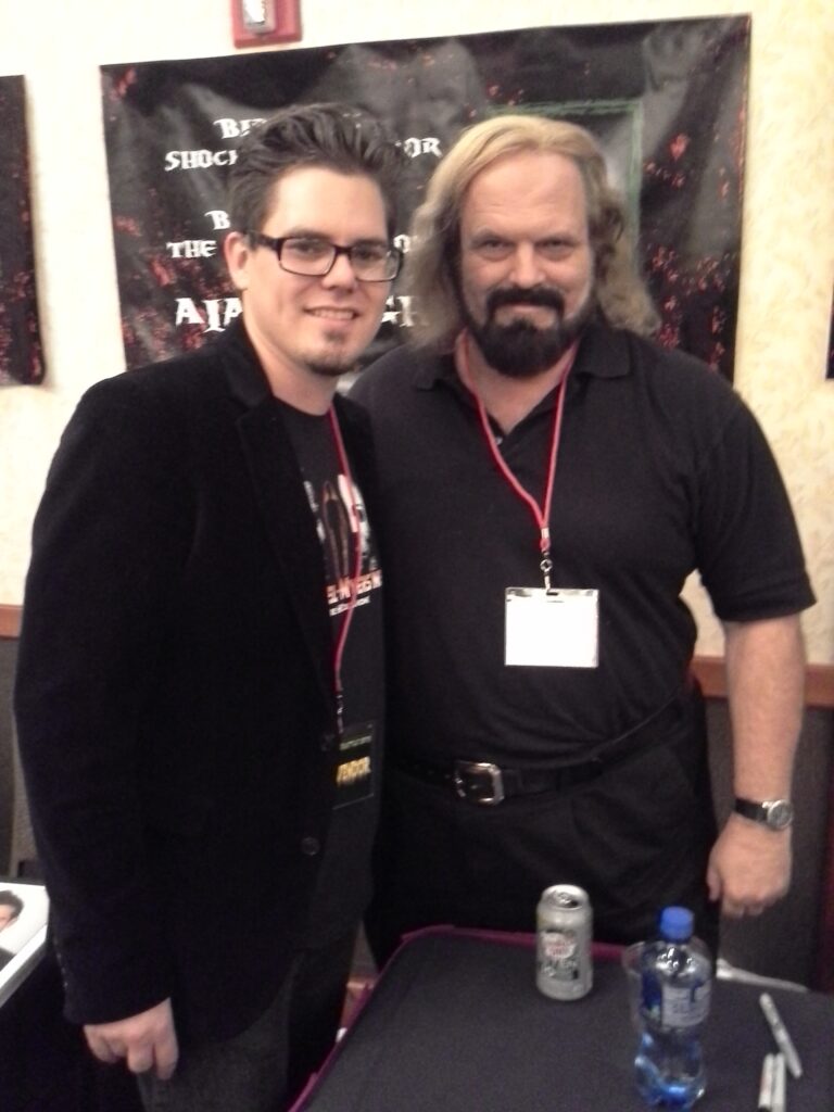 John Carl Buechler with Derek of Michael-Myers.net