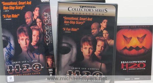 halloween h20 DVD ghostly bonus features 0dw michael myers collection