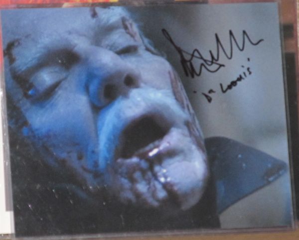 malcolm mcdowell dr loomis halloween autograph 02