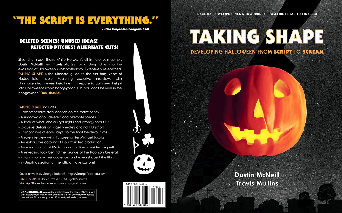 [Book Review] Taking Shape: Developing Halloween From Script to Scream ...